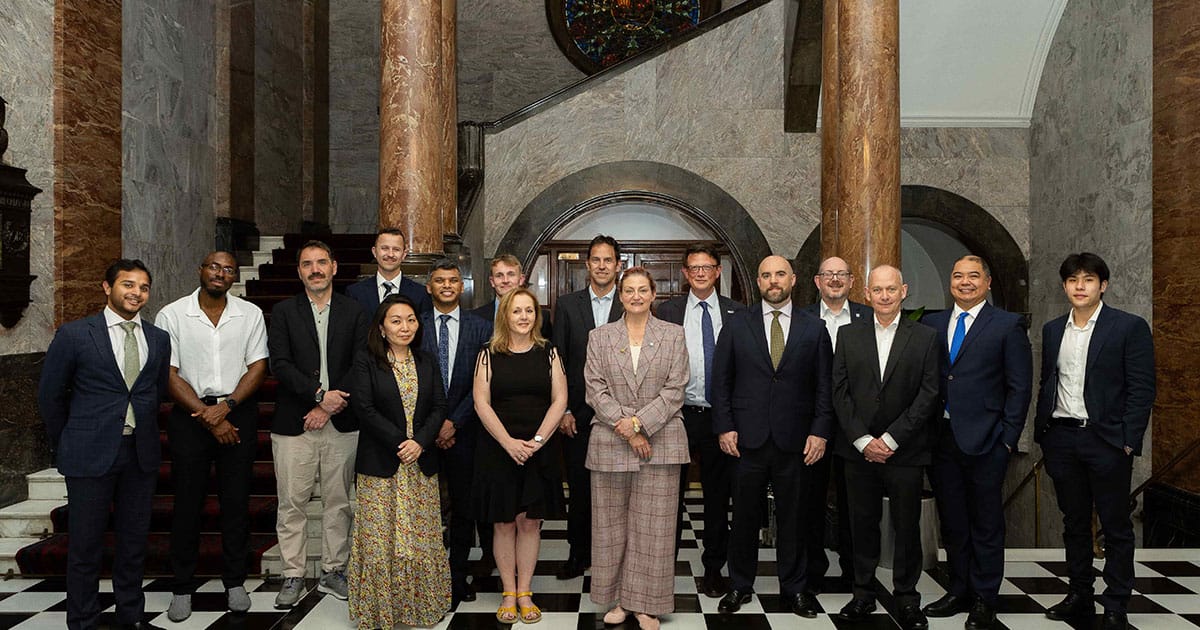 Quantifying the UK Maritime Autonomy Opportunity report partners at the report launch, held at Lloyd's Register's London Headquarters.