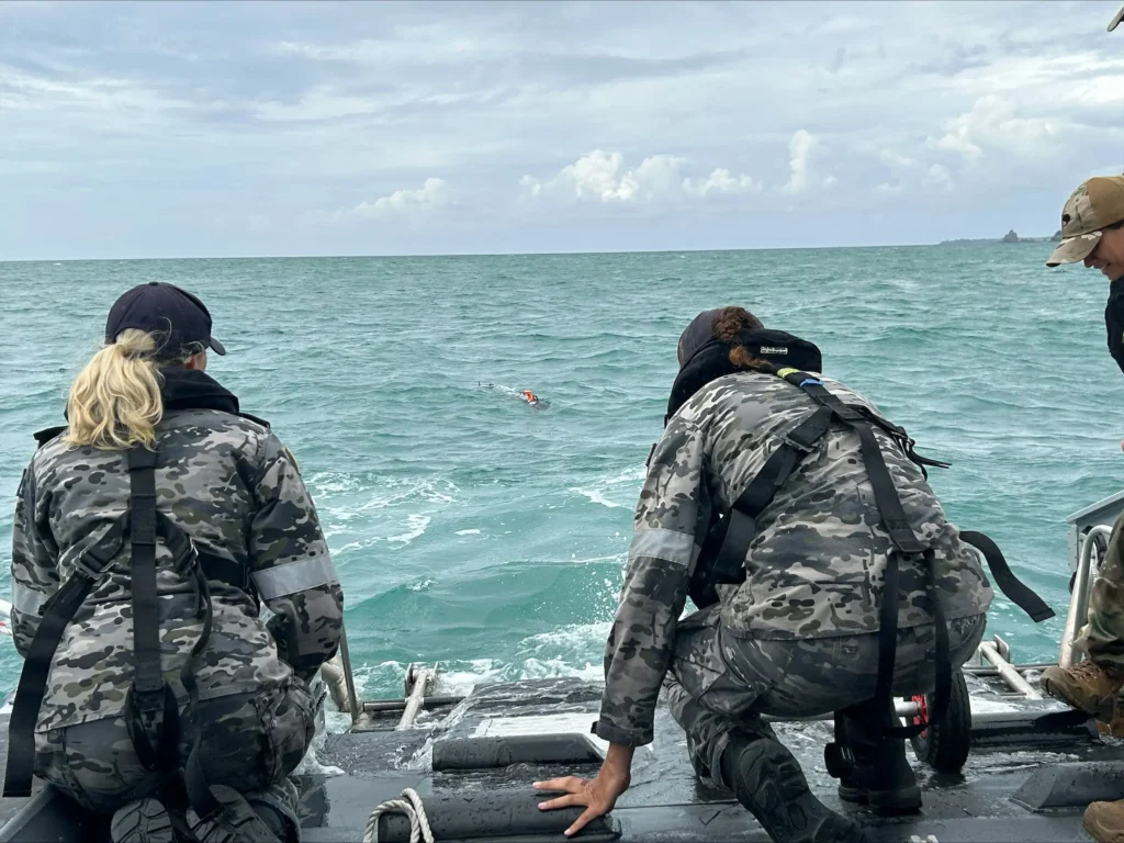 HII recently provided embedded field support personnel for the multinational mine countermeasures exercise NAUTILUS, hosted by the Royal New Zealand Navy’s (RNZN) dive and hydrographic team, HMNZS MATATAUA.