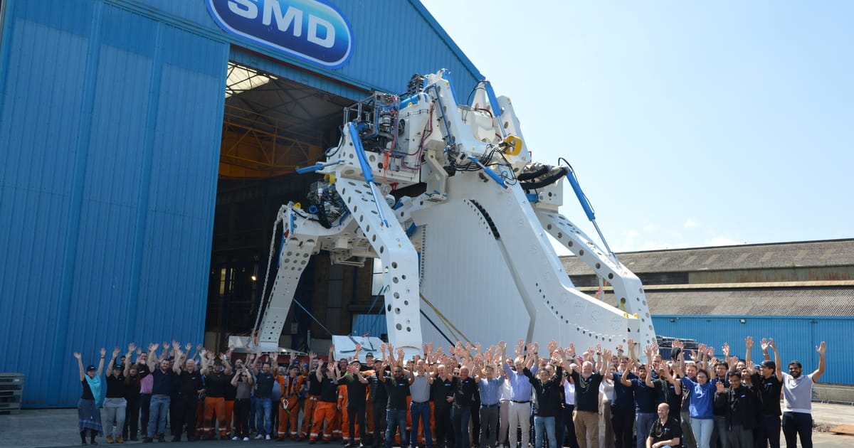 SMD Delivers Heavy-Duty Cable Plough