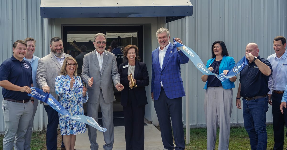 Bollinger Shipyards Ribbon Cutting