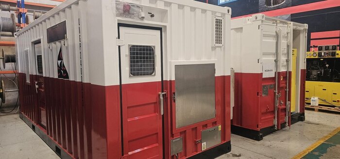 Unique Group dive control containers manufactured in-house at the Diving & Life Support facility. (Image credit: Unique Group)