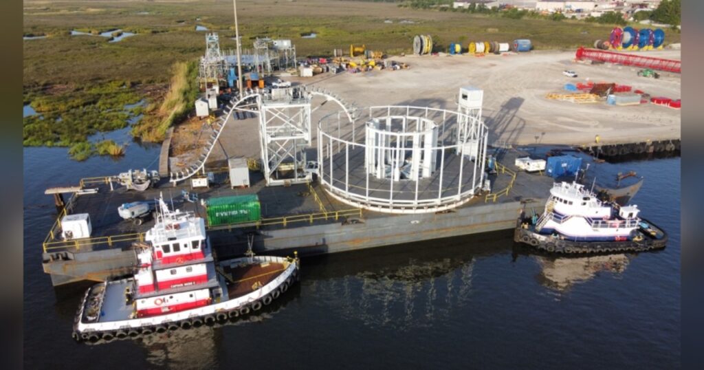 KOIL's newly acquired, completed mobile offshore carousel. (Credit: KOIL)