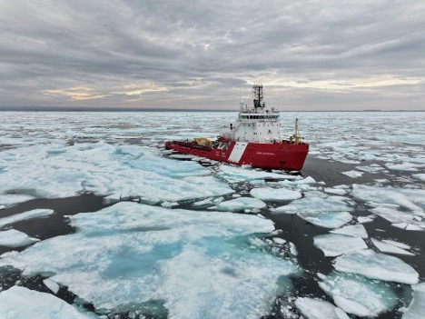 The CCGS Jean Goodwill is one of 18 icebreakers operated by the Canadian Coast Guard.