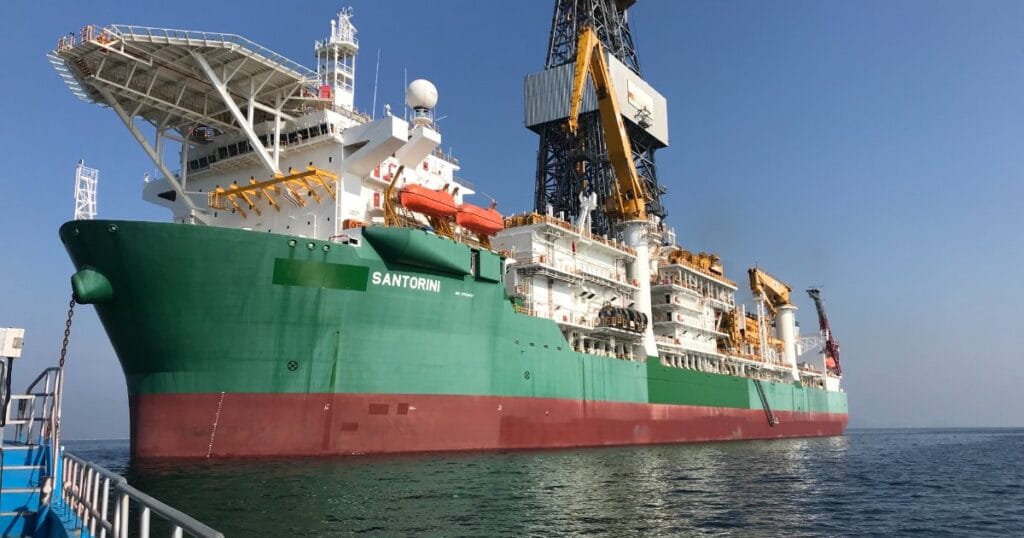 Drillship Santorini