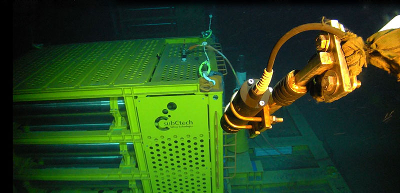 SubCtech Energy Storage System (ESS) in operation. 