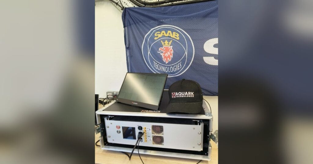 The Royal Navy's DCTO worked with Saab and Aquark to trial quantum technology. (Credit: Royal Navy)