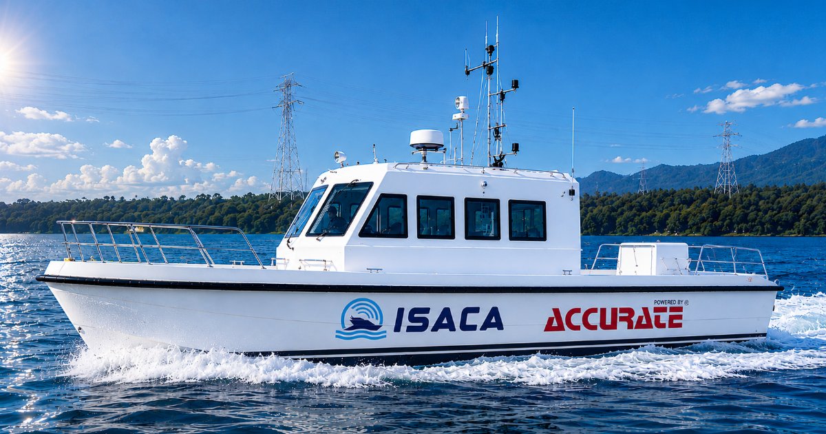 Accurate Industrial Controls' patrol boat featuring collision avoidance software. (Credit: Accurate)