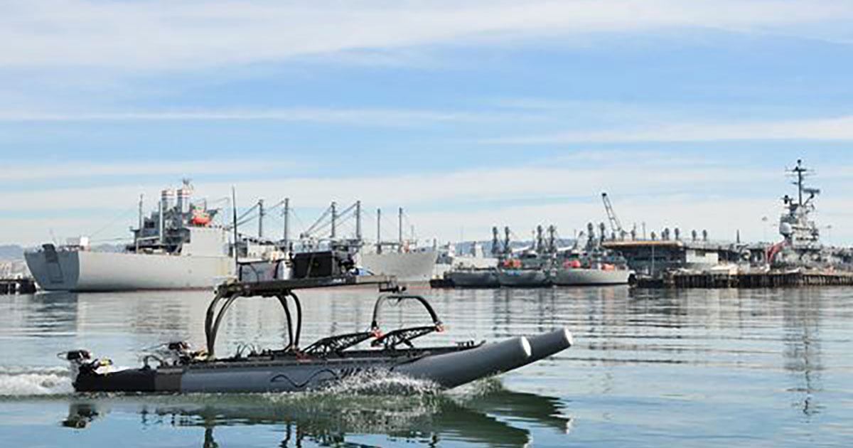 OPT's WAM-V USV.