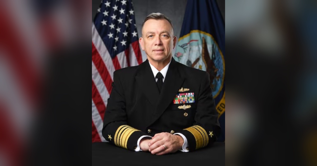 Vice Adm. James P. Downey. (Credit: US Navy)
