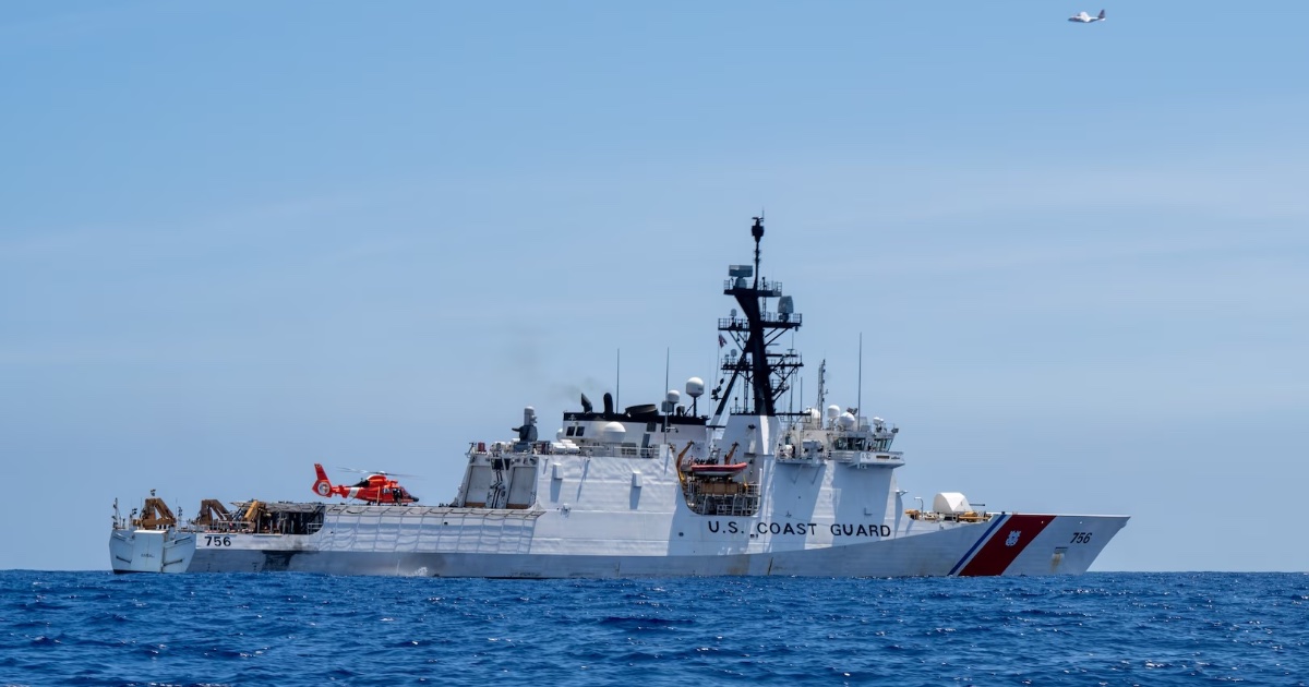 US Coast Guard Cutter Kimball. (Credit: USCG)
