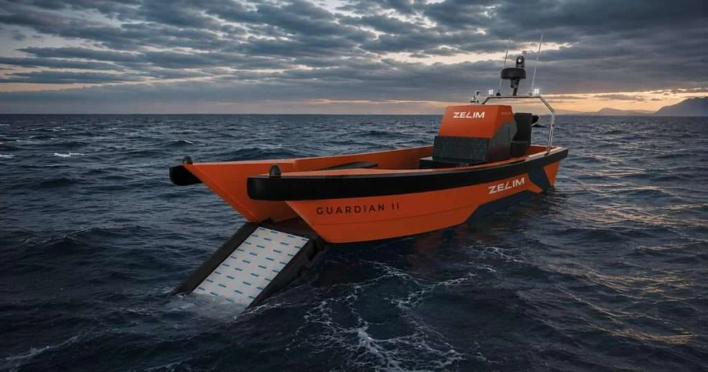Guardian II fast rescue craft. (Image credit: Zelim)