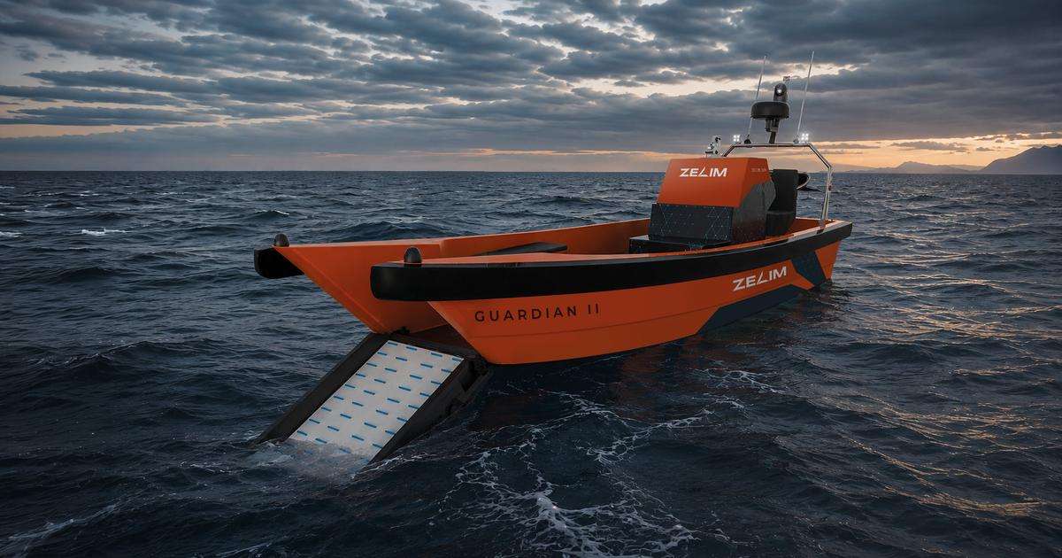 Guardian II fast rescue craft. (Image credit: Zelim)