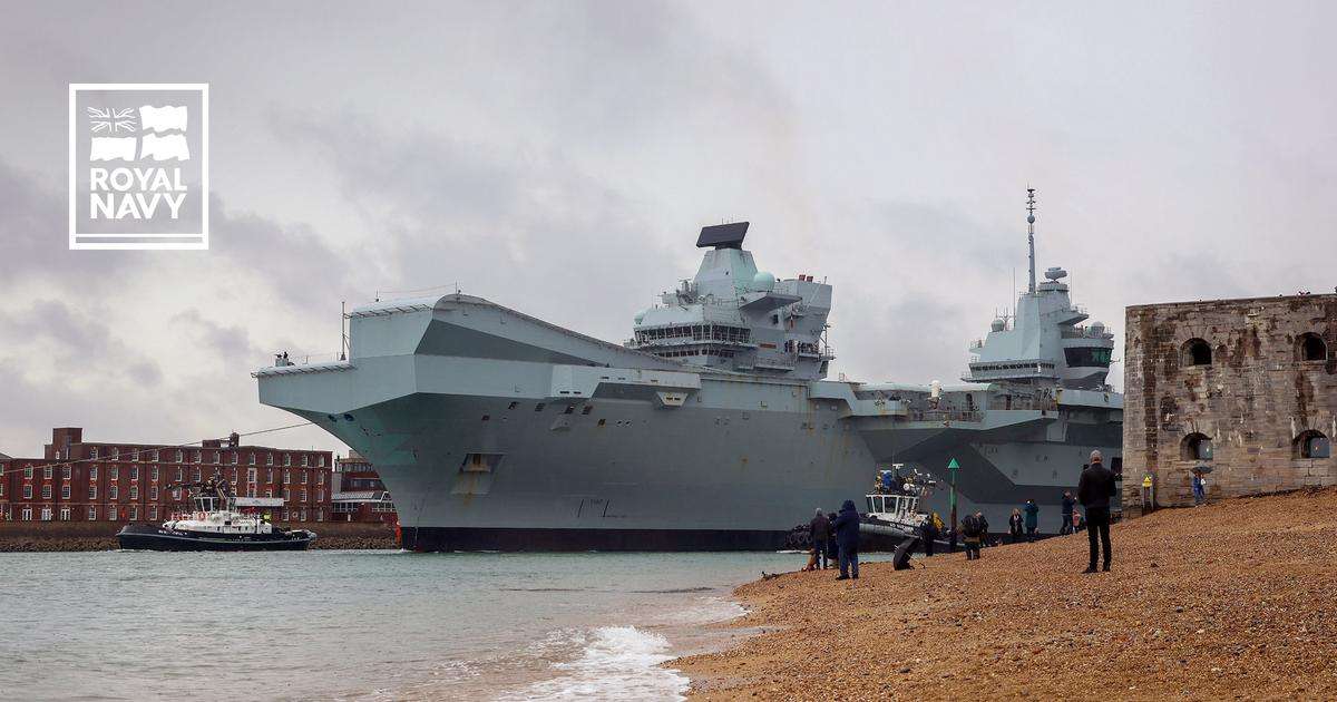 HMS Queen Elizabeth. (Credit: Royal Navy)