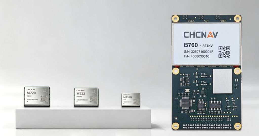 M7 and B7 Series high-precision GNSS modules. (Image credit: CHCNAV)