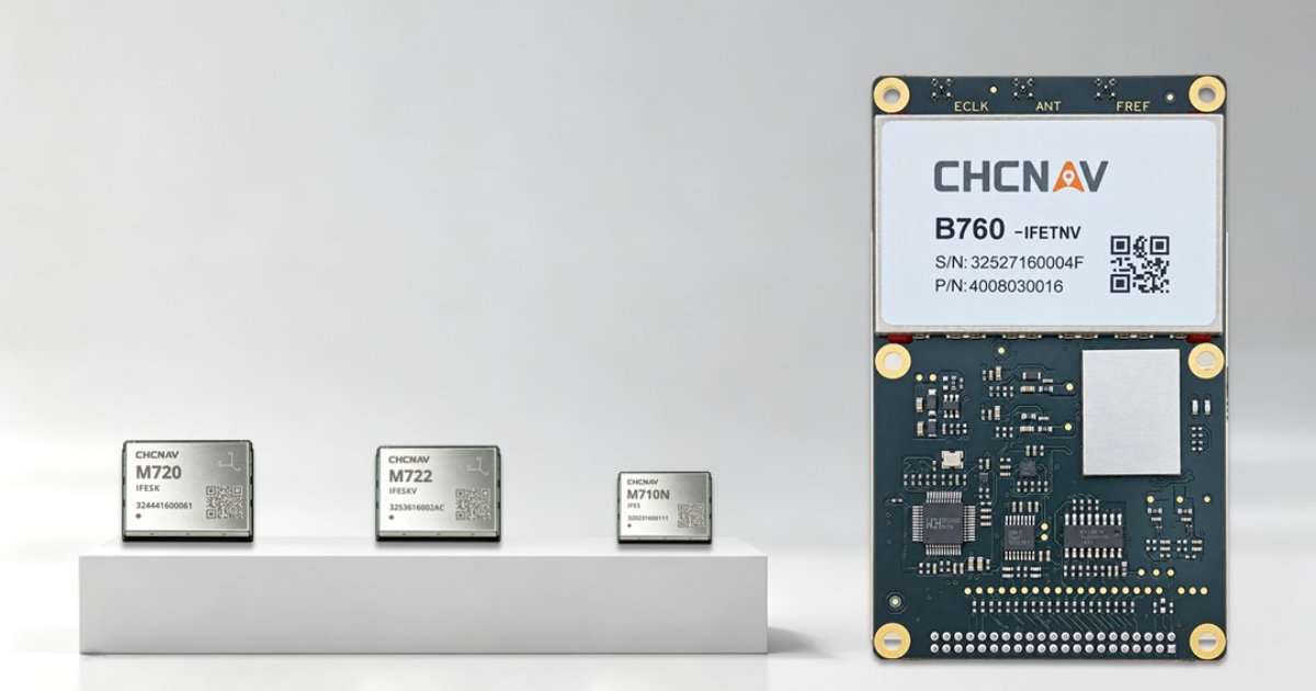 M7 and B7 Series high-precision GNSS modules. (Image credit: CHCNAV)