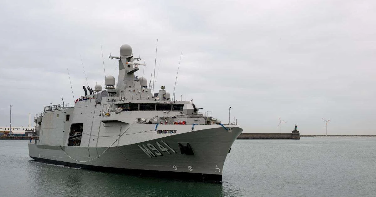(Credit: Belgian Navy)
