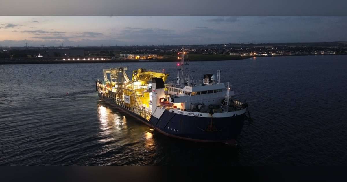 Inch Cape Offshore Wind Farm Completes Second Export Cable Installation