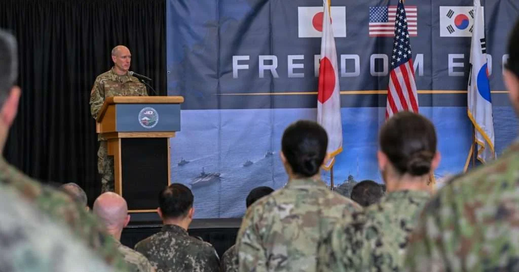Lt. Gen. Stephen F. Jost, United States Forces Japan. (Credit: US Navy/Mass Communication Spealcialiost Seaman Collin Rhyins)