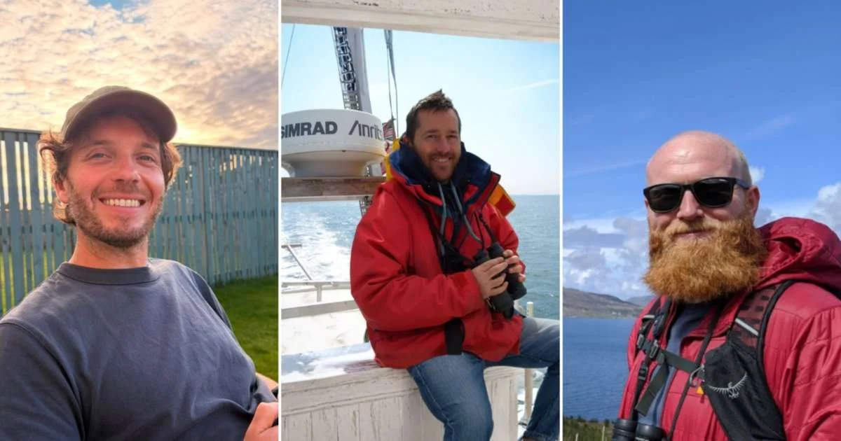 Left to right: Lorenzo Scala, Chris Pierpoint, Rob Lee. (Image credit: Seiche)