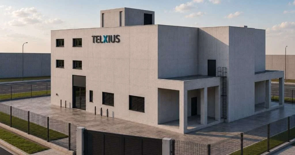 Rendering of the new facility. (Credit: Telxius)