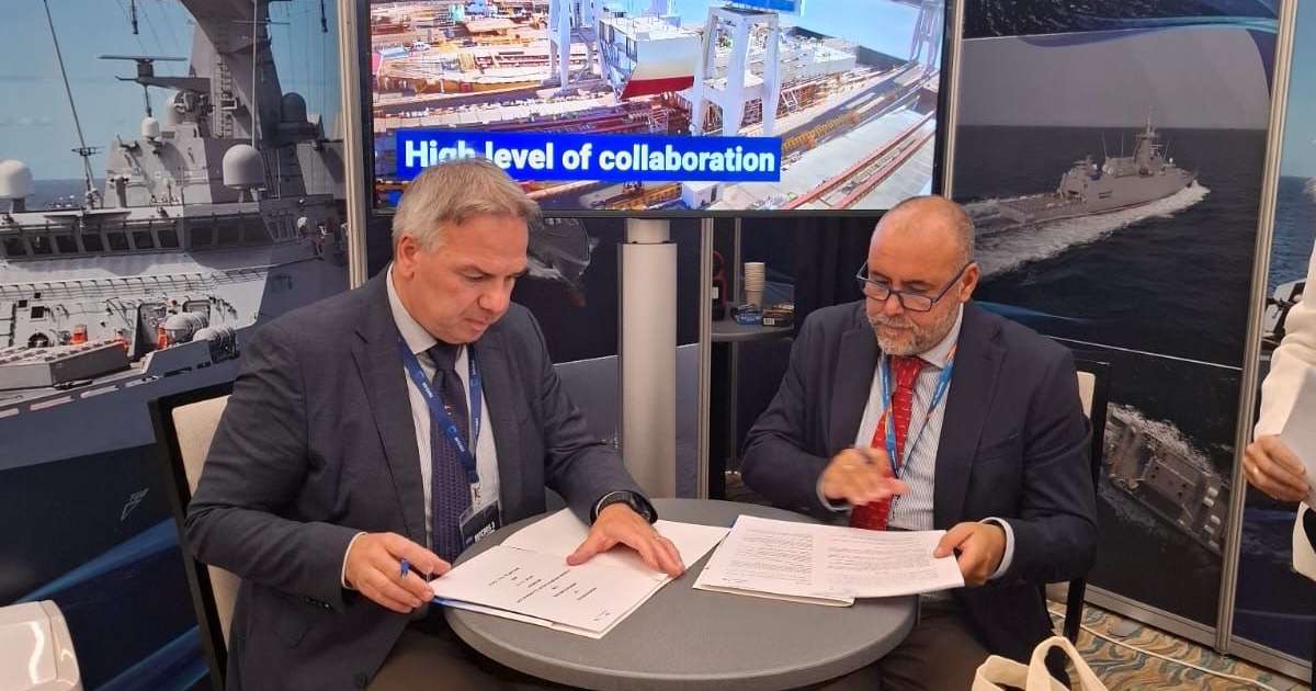 Roko Vuletic & Alfonso Valea. (Credit: Navantia)