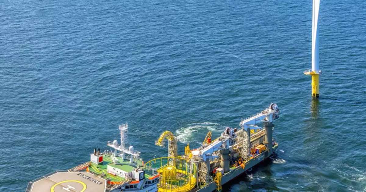 Boskalis' BOKA Ocean To Lay 149 Km Of Cable At Zeevonk Wind Farm
