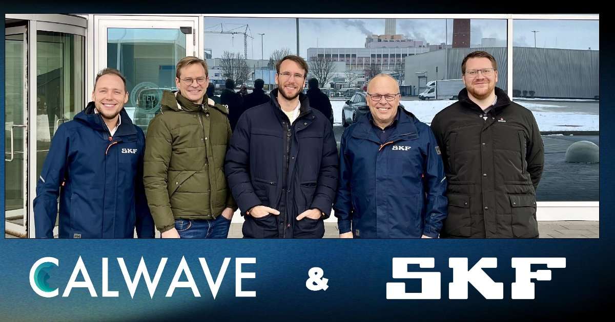 CalWave Inc. and SKF have signed an MOU to develop a commercial supplier relationship supporting CalWave's fully submerged xWave™ wave energy systems. (Image credit: CalWave/SKF)