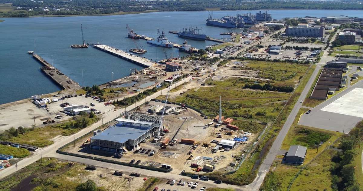 Base Charleston in South Carolina. (Credit: US Coast Guard)