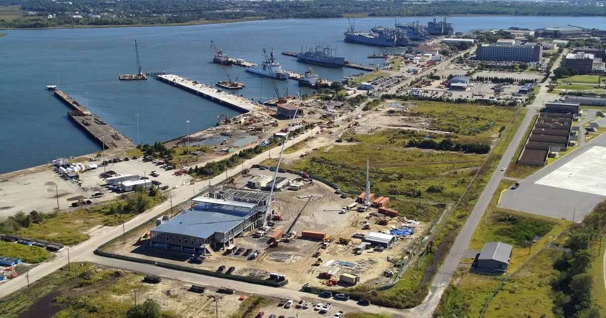 Base Charleston in South Carolina. (Credit: US Coast Guard)