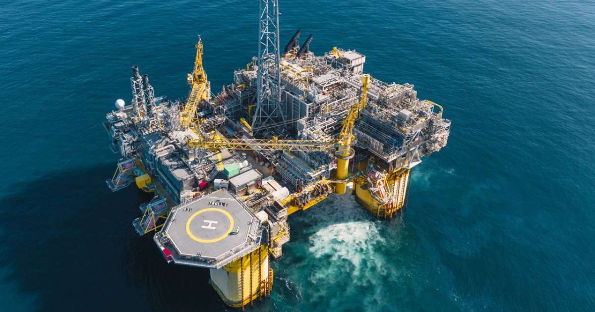 The Troll C platform in the North Sea. (Image credit: Equinor)