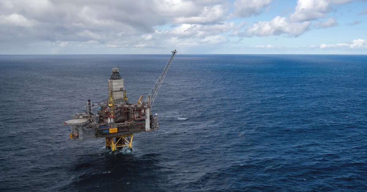 The Kvitebjørn platform in the North Sea. (Image credit: Torstein Lund Eik, Equinor)