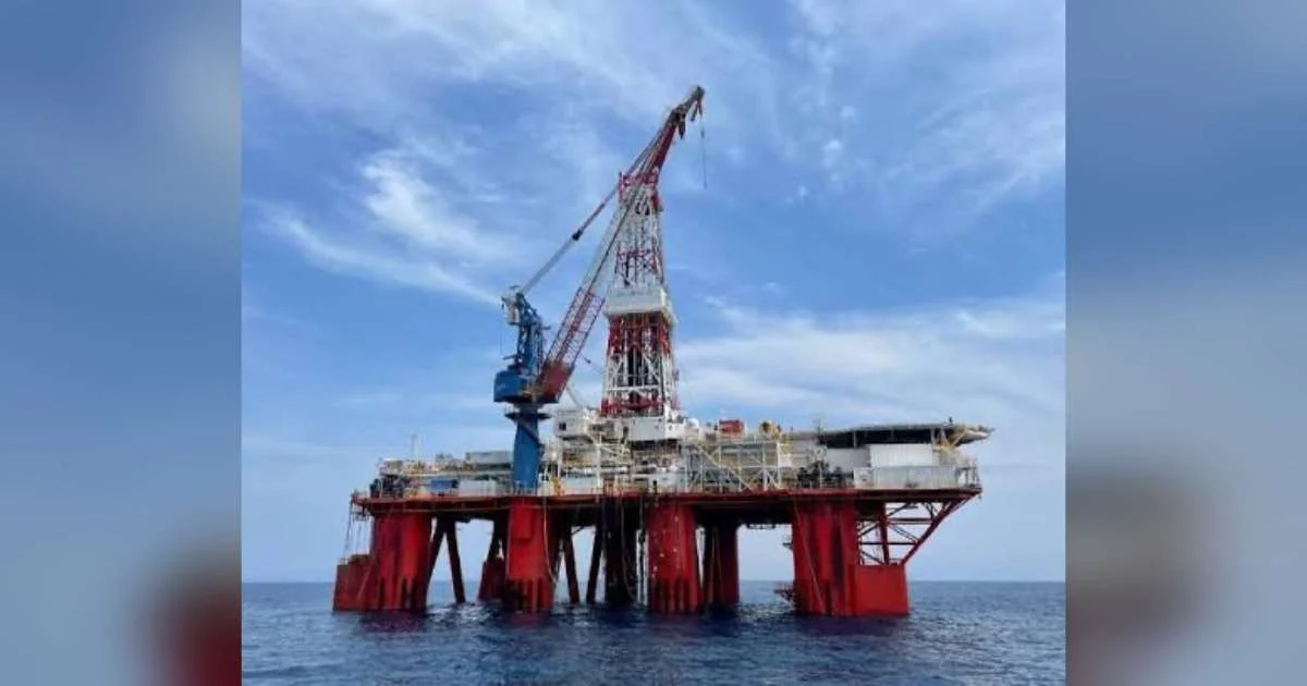 Hakuryu-5 Semi-Submersible Drilling Unit. (Image credit: ENEOS Drilling)